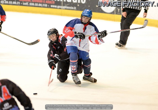 2015-01-24 Diavoli Sesto-Hockey Milano Rossoblu U14 (7-8)
